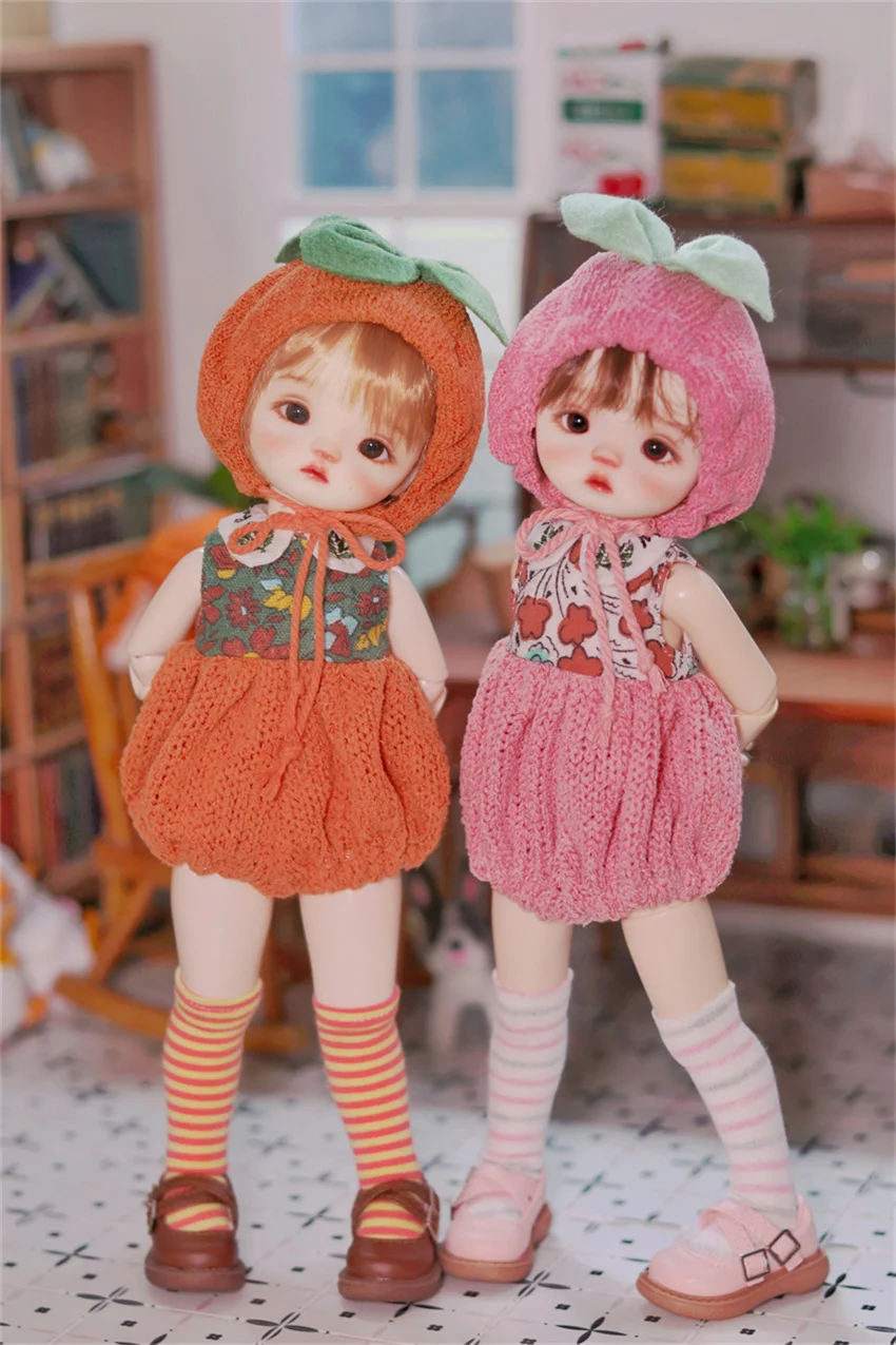 Шарнирная игрушка одежда вязаный набор из 4 предметов для шарнирных кукол 1/6