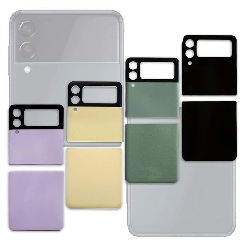 

Tempered Glass Back Sticker Film For Galaxy Z Flip 3 Not a Case for Galaxy ZFlip 3 5G Case F7110 Film Not Case Color Film