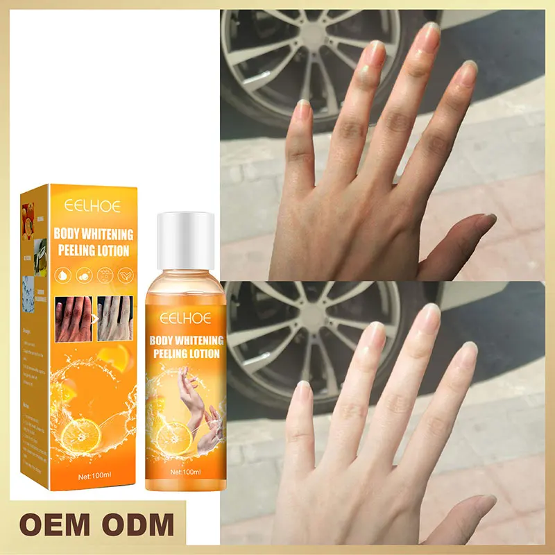 

Eelhoe Orange Peel Exfoliating Gel Moisturizing Brightening Brightening Fade Melanin Essence Skin Care Facial Lotion Peeling Gel
