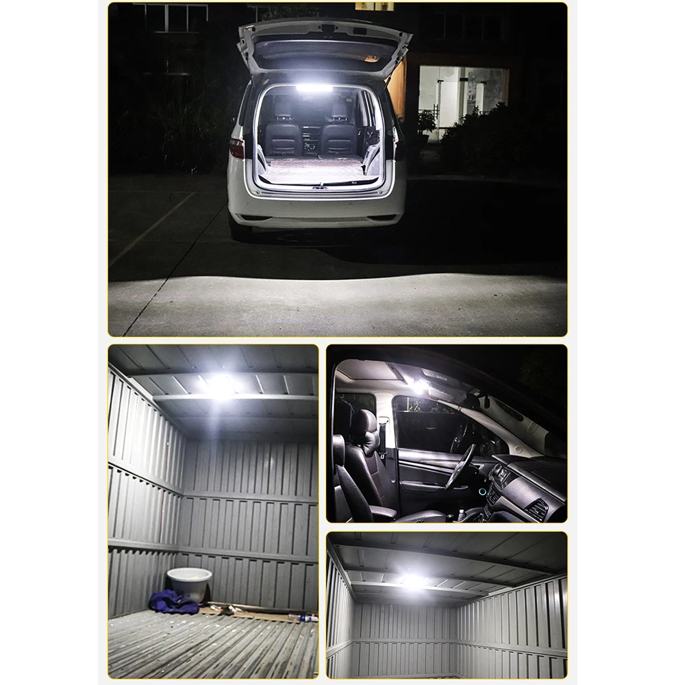 12-80 в автомобильный внутренний светильник 48/72 светодиодов для чтения с ночной