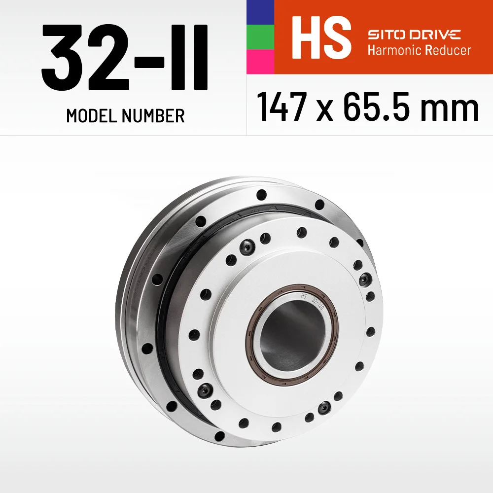 

SitoDrive HS-32-II Гармонический привод SHF-32-I Высокоточный редуктор силовой волны для автоматизации робота Медицинский шаговый двигатель