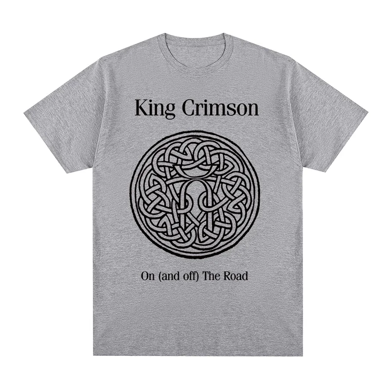 Футболка King Crimson Discipline хлопковая мужская футболка новая женские топы