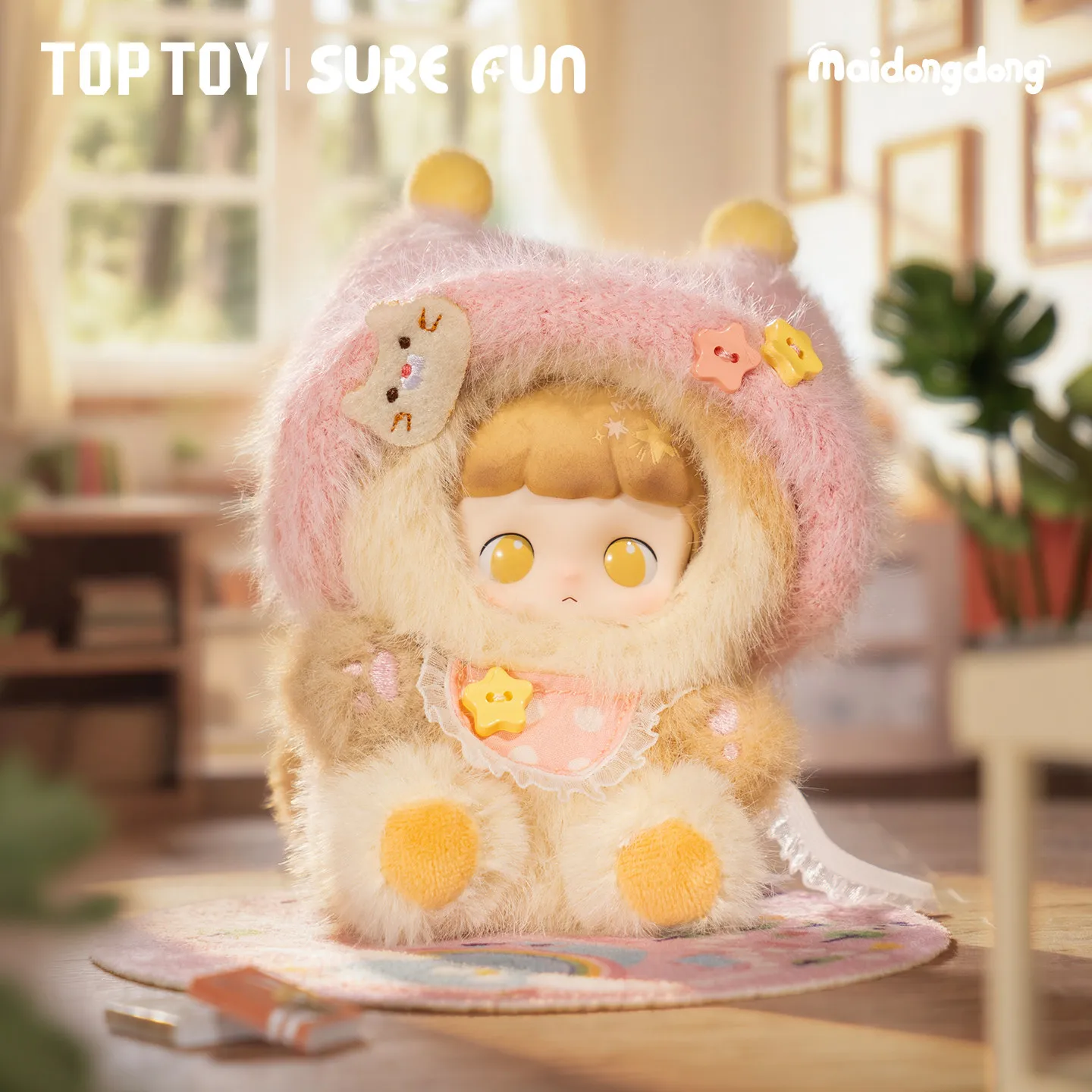 Фото TOPTOY Серия Maidong Dongnuan Mutongyu: Виниловые плюшевые фигурки в закрытых коробках, милые модные коллекционные куклы, настольные украшения, креативные подарочные наборы №2