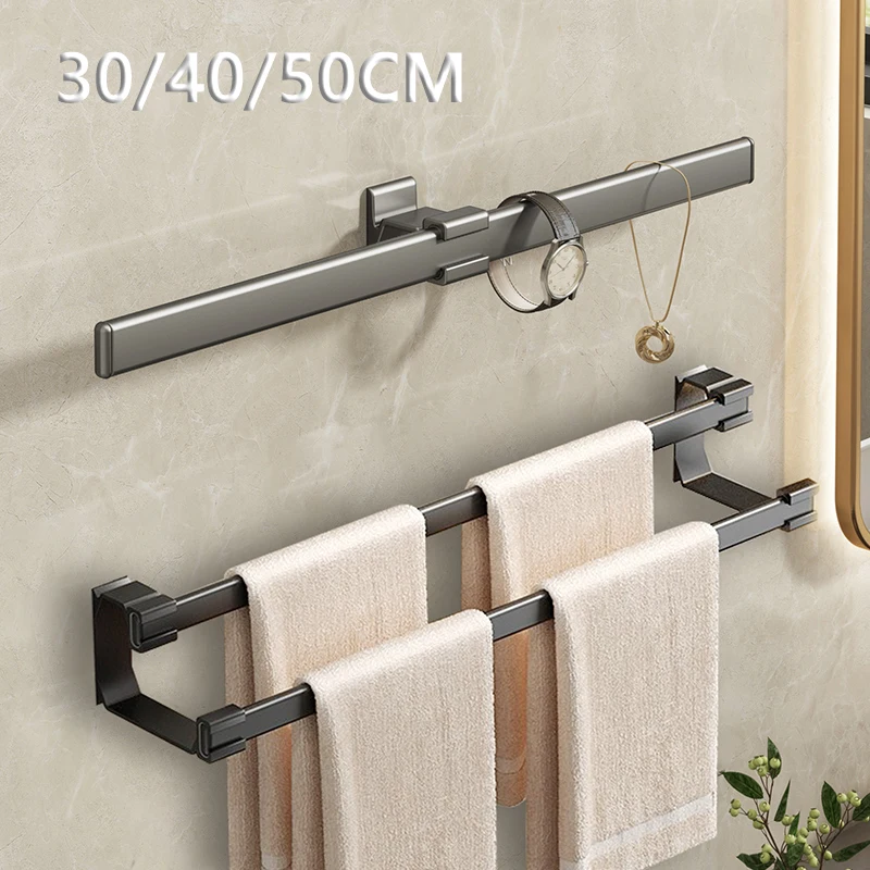 

Ermo вешалка для полотенец аксессуары для ванной комнаты держатель для полотенец Настенная вешалка черная серая полка кухонный стеллаж для хранения