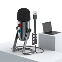 usb type c condenser professionsal desktop microphone for pc smart phone video computer desktop general purpose recording tool