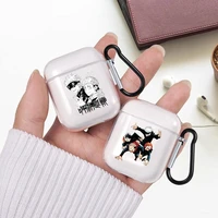 janpan anime jujutsu kaisen headphones cases for apple airpods 21 soft silicone tpu shockproof earphone airpods 3 fund cover