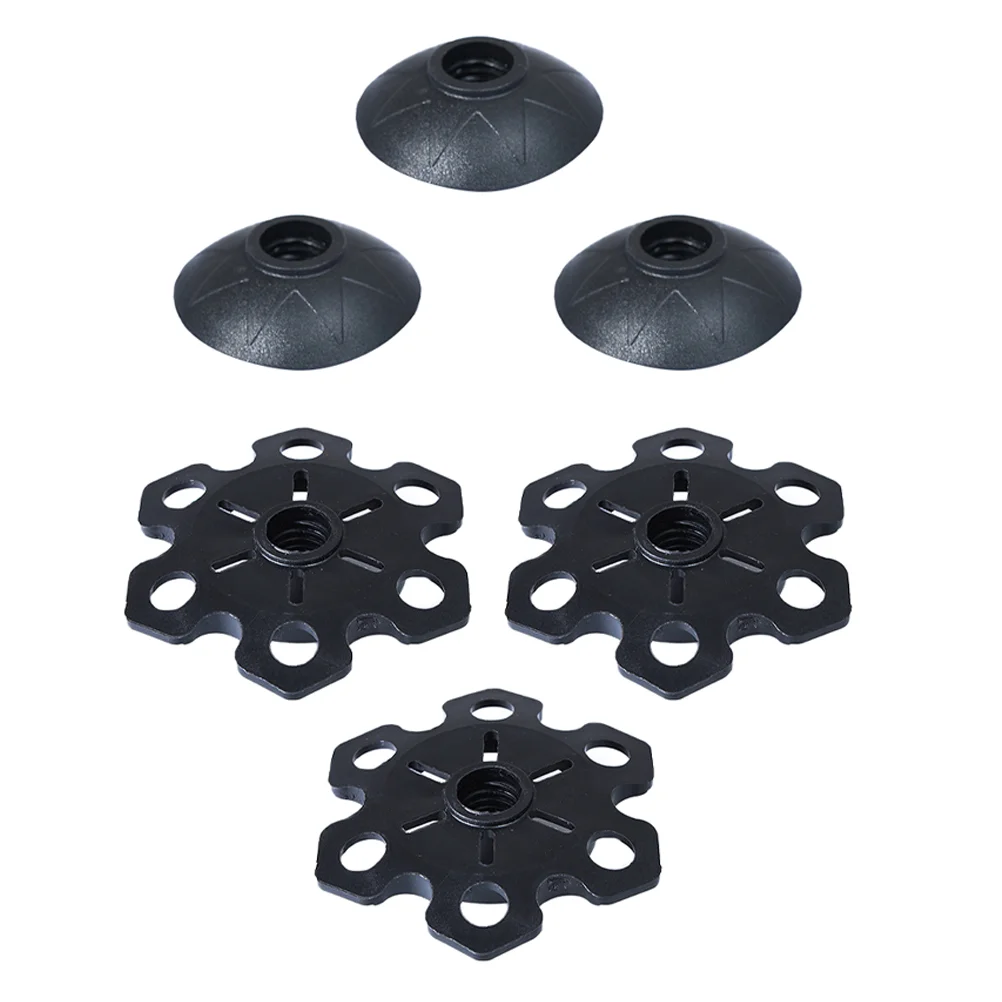 

6Pcs Middle-Aged And Elderly Supplies Non-Slip Rubber Foot Covers Round Covers