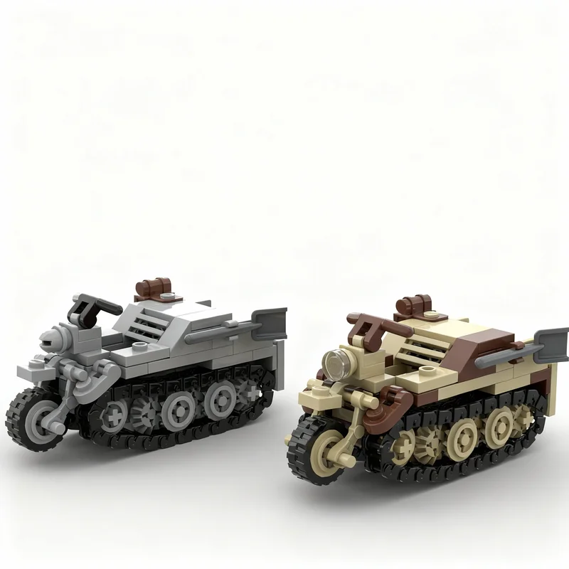 274 детали MOC NSU Sd Kfz 2 Kettenkrad: Конструктор-модель для детей, развивающий набор для сборки, подарок на День рождения и Рождество (art.: 3920dc7c8d10c) - 3920dc7c8d10c