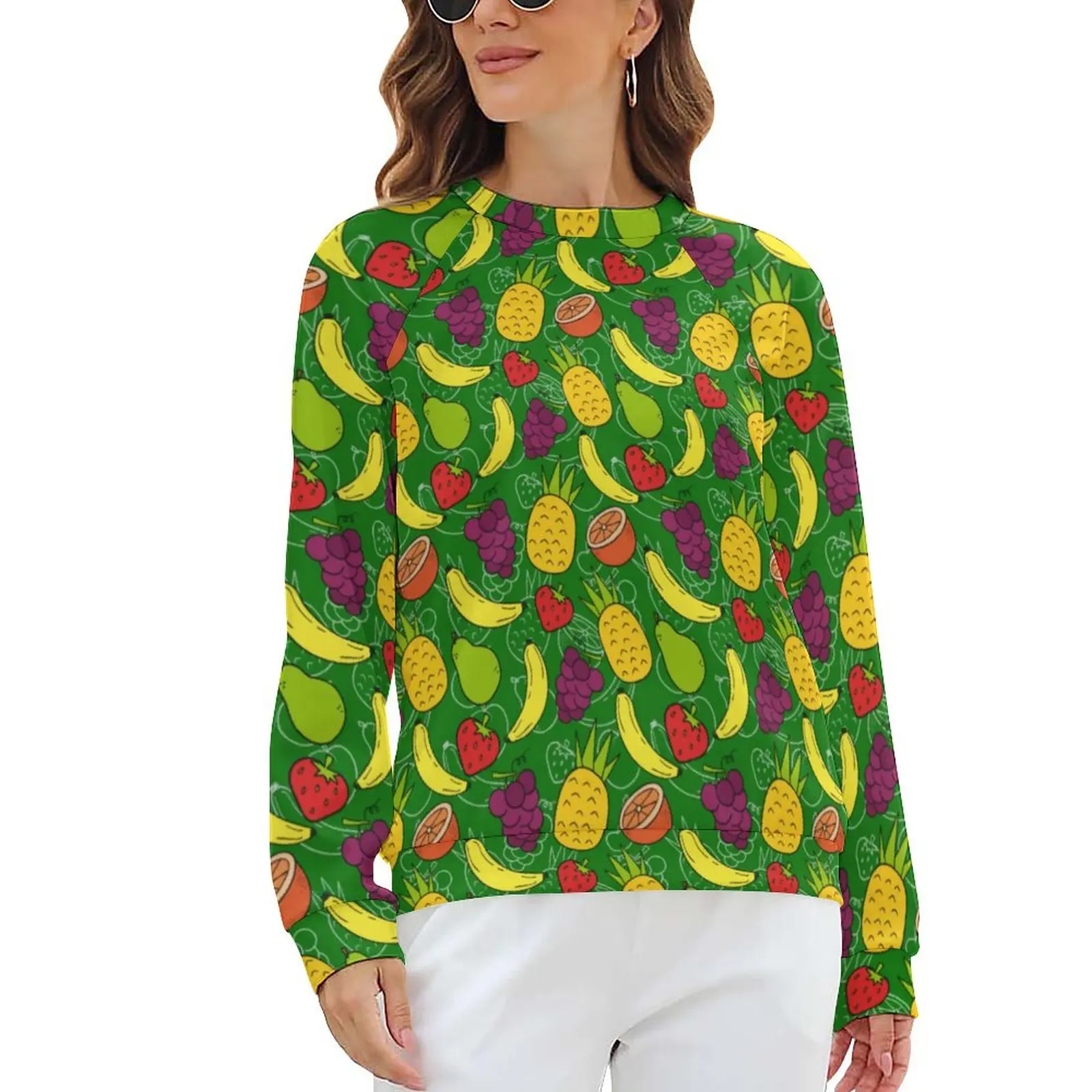 

Cartoon Fruit Casual Hoodies Ladies Banana And Lemon Modern Custom Hoodie Winter Long Sleeve Harajuku Oversized Sweatshirts Gift