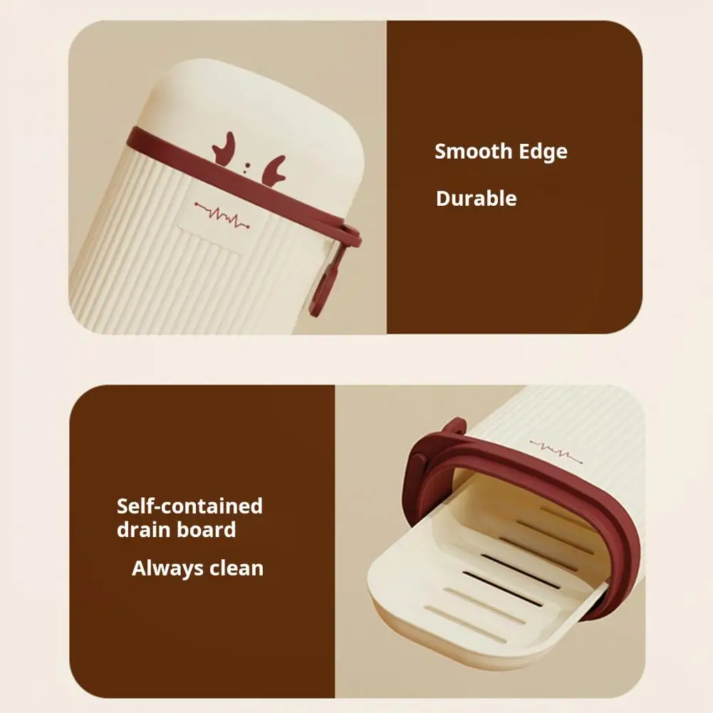 Съемный поднос для мыла водонепроницаемый органайзер с отверстием путешествий