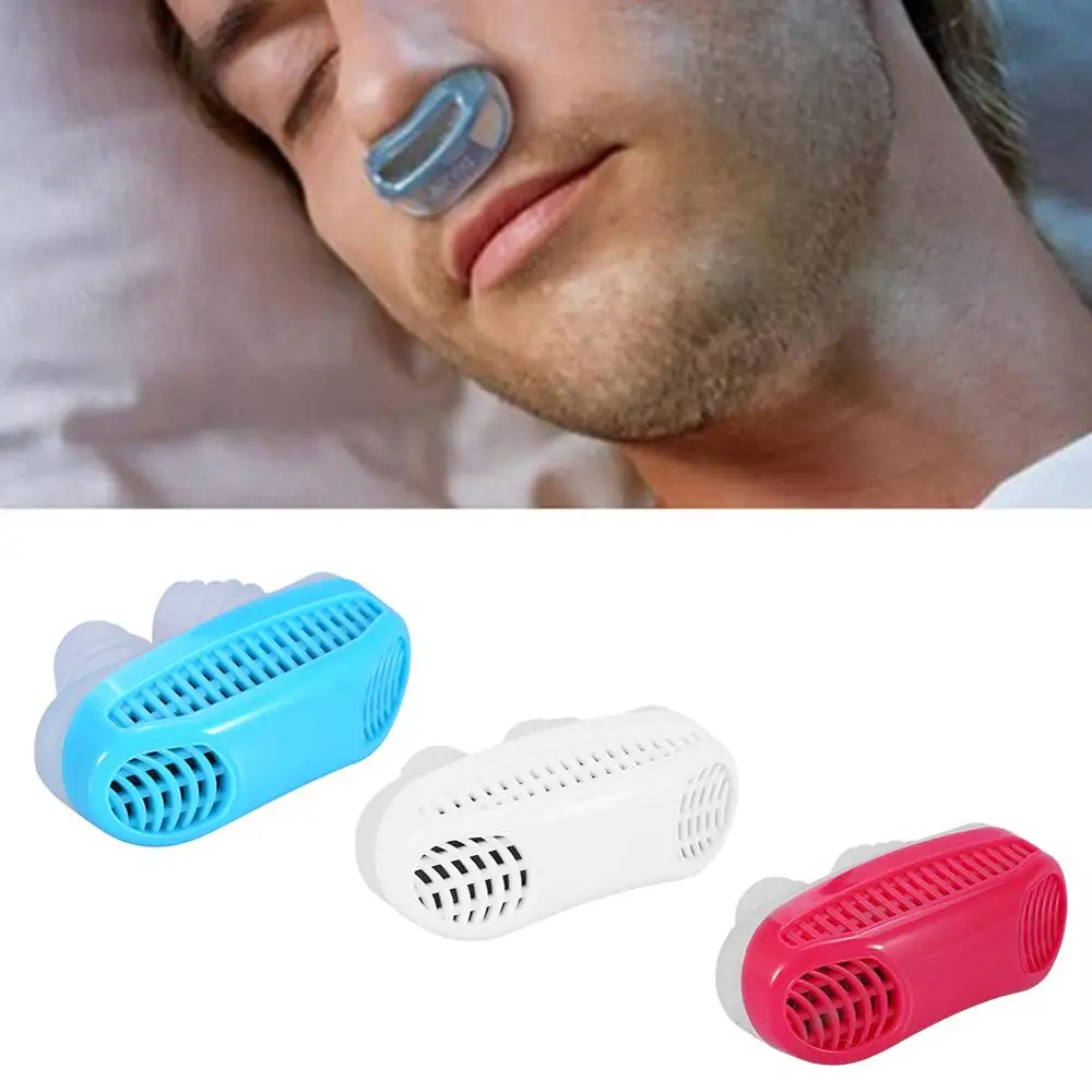 

Anti Snoring Nose Purifier Relieve Stopper Snore Guard Easy Sleeping Breath Aid Clip Nasal Dilator Device Congestion Respirator