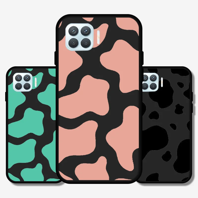 

Soft Silicone Shockproof Black Cover For OPPO F17 F19 Pro F11 F9 F7 F5 Reno ACE 2Z 4 4Z 4F 5 5F Fashion Hand Lanyard Phone Case