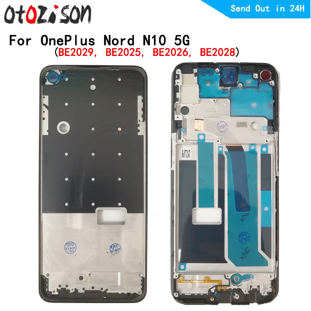 Корпус средняя рамка ЖК-панель Рамка для OnePlus Nord N10 5G BE2029, BE2025, BE2026, BE2028 средняя рамка для телефона