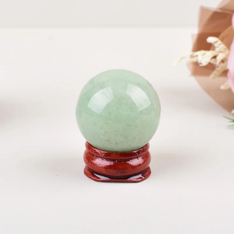 

Зелёный авантюрин, полированный кристалл, шар, RYCRYSTAL