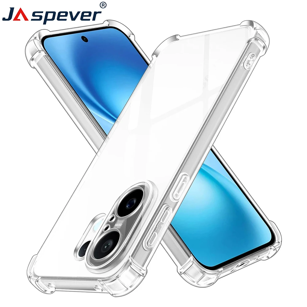 Фото Противоударный чехол для Vivo X300 X200S X200 FE Promi X100 X100S X90 X80 X70 X60 Pro Plus Pro + силиконовый мягкий прозрачный ультратонкий корпус №1