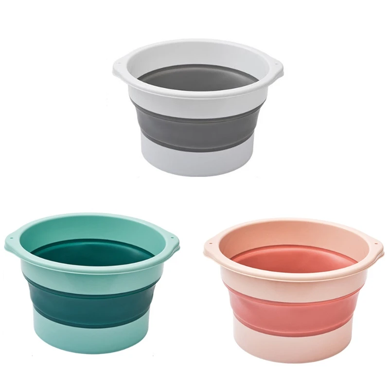 

Foldable Footbath Basin Foot Soak Tub Pedicure Feet Soak Massager for Creative Foot Bath Tub 28ED