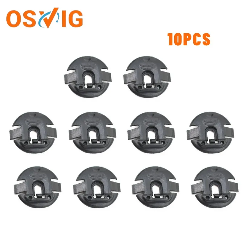 

10 шт. OE # 4F0825429A Подходит для автомобильного переднего колеса Audi, зажим для внутренней подкладки крыла, крепежный зажим для внутренней подкладки, аксессуары