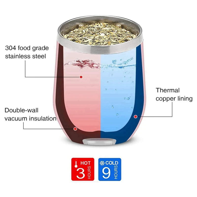 Набор для чая Yerba Gourd Mate из нержавеющей стали с двойными стенками набор водяной