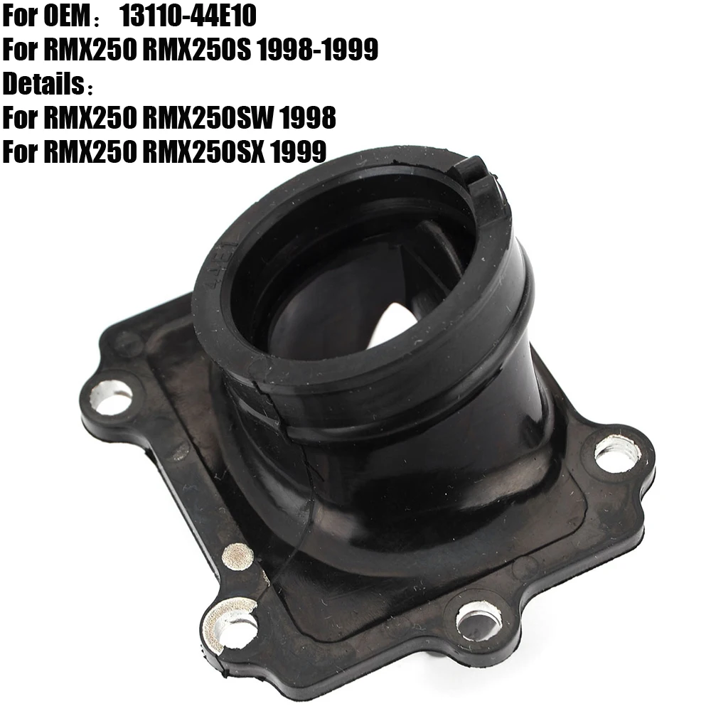 

Carburetor Interface Adapter Intake Manifold for Suzuki RMX250 RMX250S 1998 1999 13110-44E10 RMX 250
