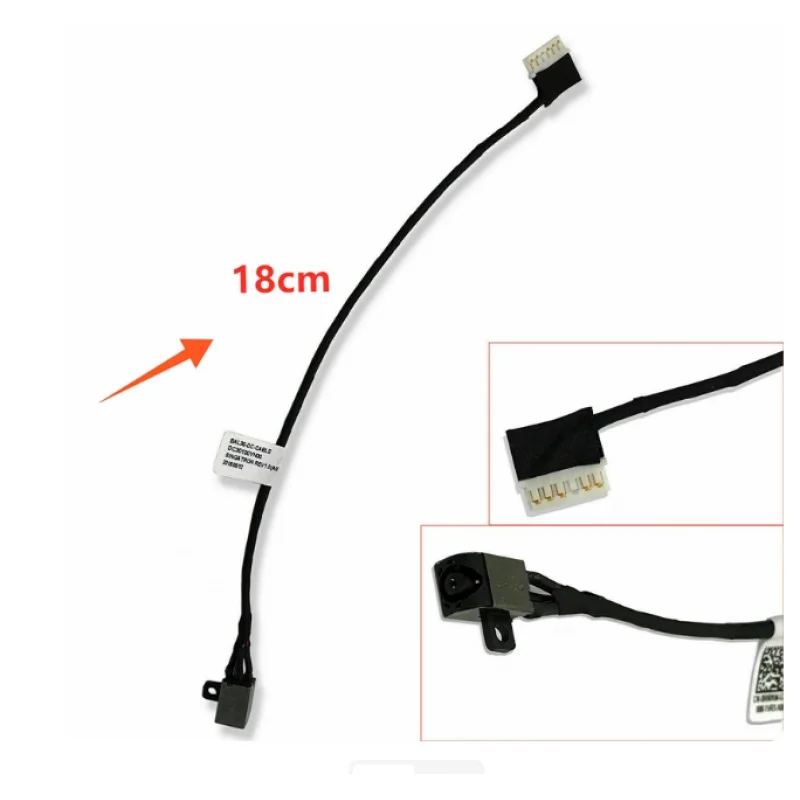 Фото Кабель питания постоянного тока для Lenovo Inspiron 15 5000 5565 5567 BAL30 P32E P32E001 P32E002 P66F P66F001 P66F002 DC30100ZM00 75H70 №1