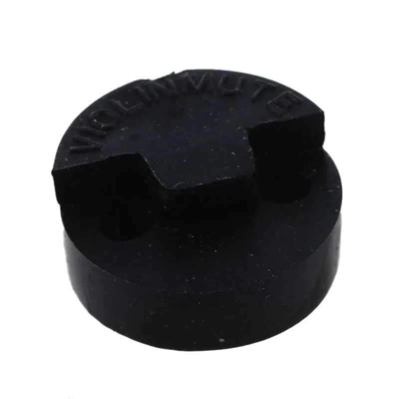 

Violin Mute Replacement Double Hole Tourte Black Rubber Sordine With V60 Moderate Violin String