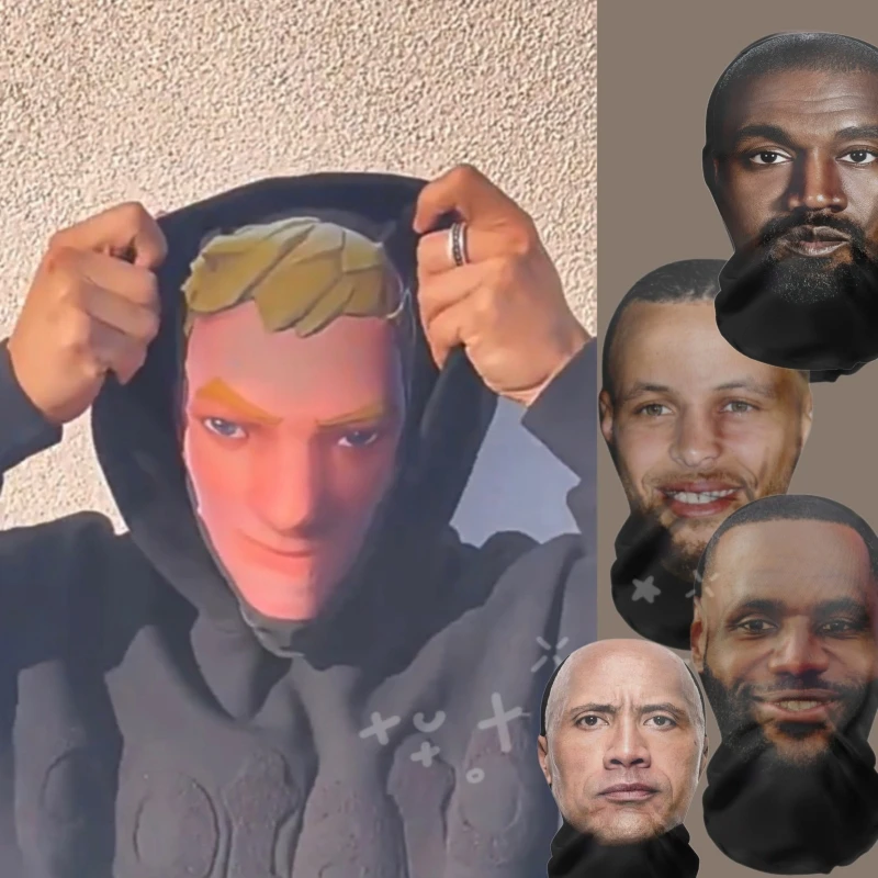 Полнолицевая визуальная маска Setchia с искусственной экстракцией аксессуары из