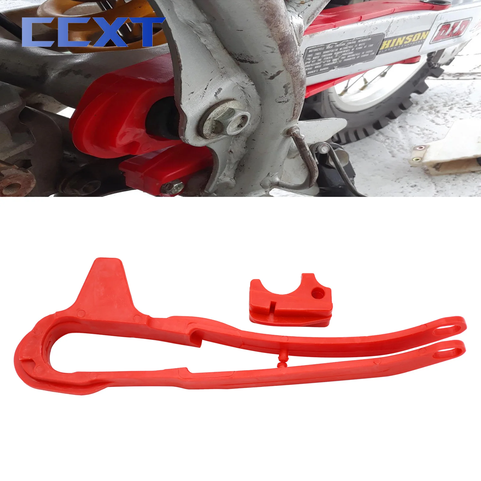 

Защитный чехол для мотоциклетной цепи ползунок защита для маятника для Honda CRF150F 2003 2004 2005 CRF230F 2003-2017 2018 2019 Универсальный