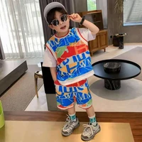 new summer boys clothing sets kids t shirt short sleeve pants set children clothing outfits boys clothes 4 6 7 8 10 11 12 years