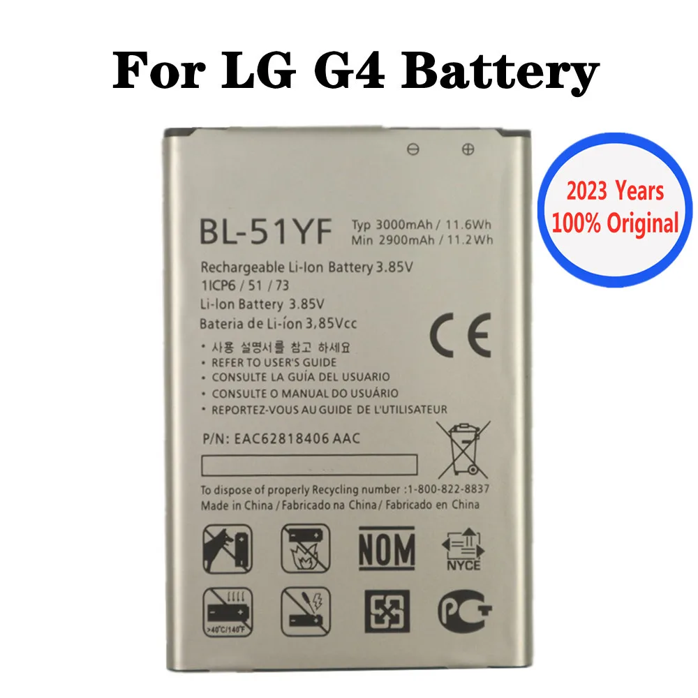 

BL51YF Battery BL-51YF For LG G4 H815 H811 H810 H818 H819 VS986 VS999 US991 LS991 F500 G Stylo F500 F500S F500L F500K Bateria