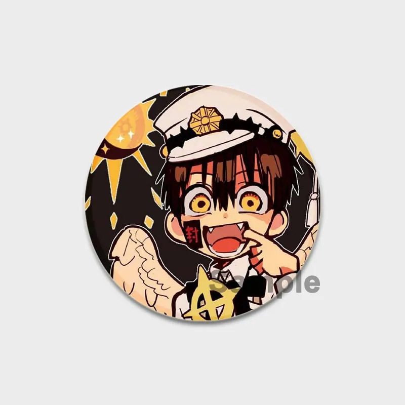 

Брошь Ханако Кун из пластика