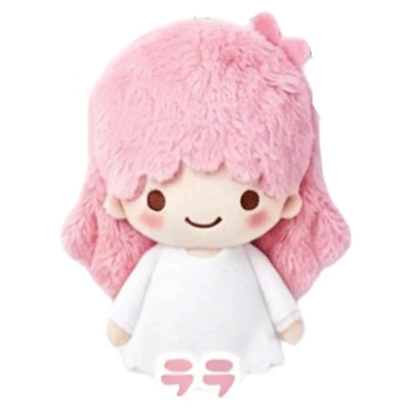 Фото [Предзаказ] Оригинальные плюшевые куклы-перчатки Sanrio Little Twin Stars в темном готическом стиле: Лала, Кики, Рири, Руру — коллекционные игрушки №5