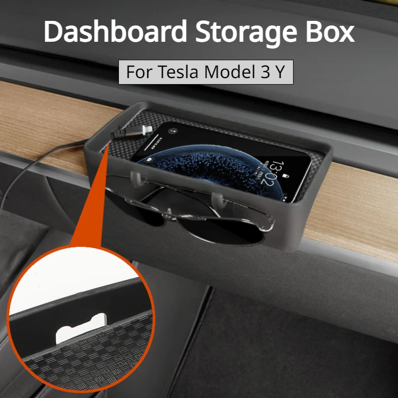 Ящик для хранения приборной панели Tesla Model 3 Y