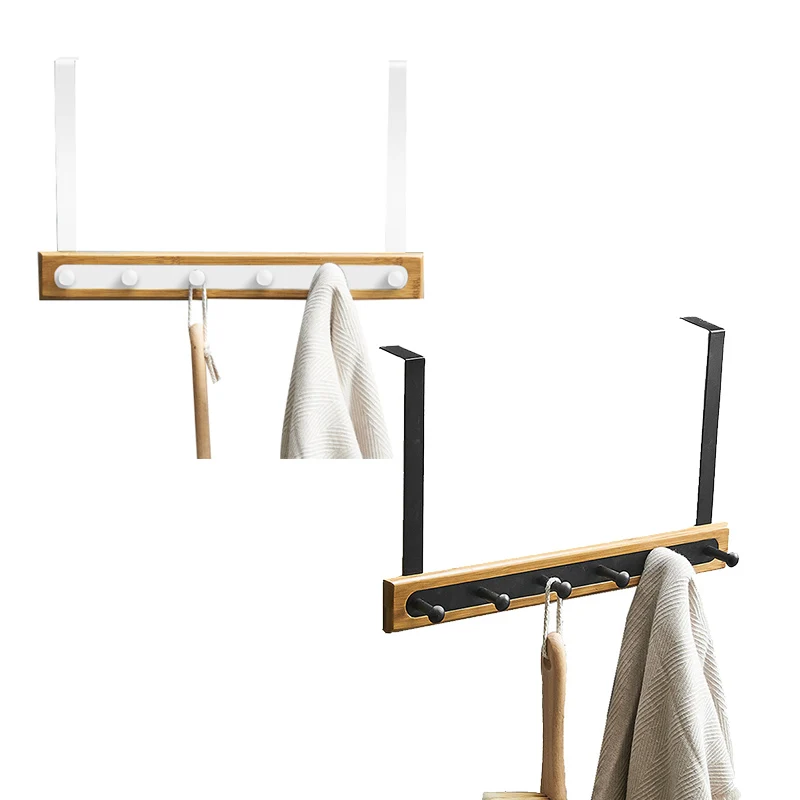 

Non-Marking Door Back Hook Space Aluminum Coat And Hat Hook Hanger On The Door