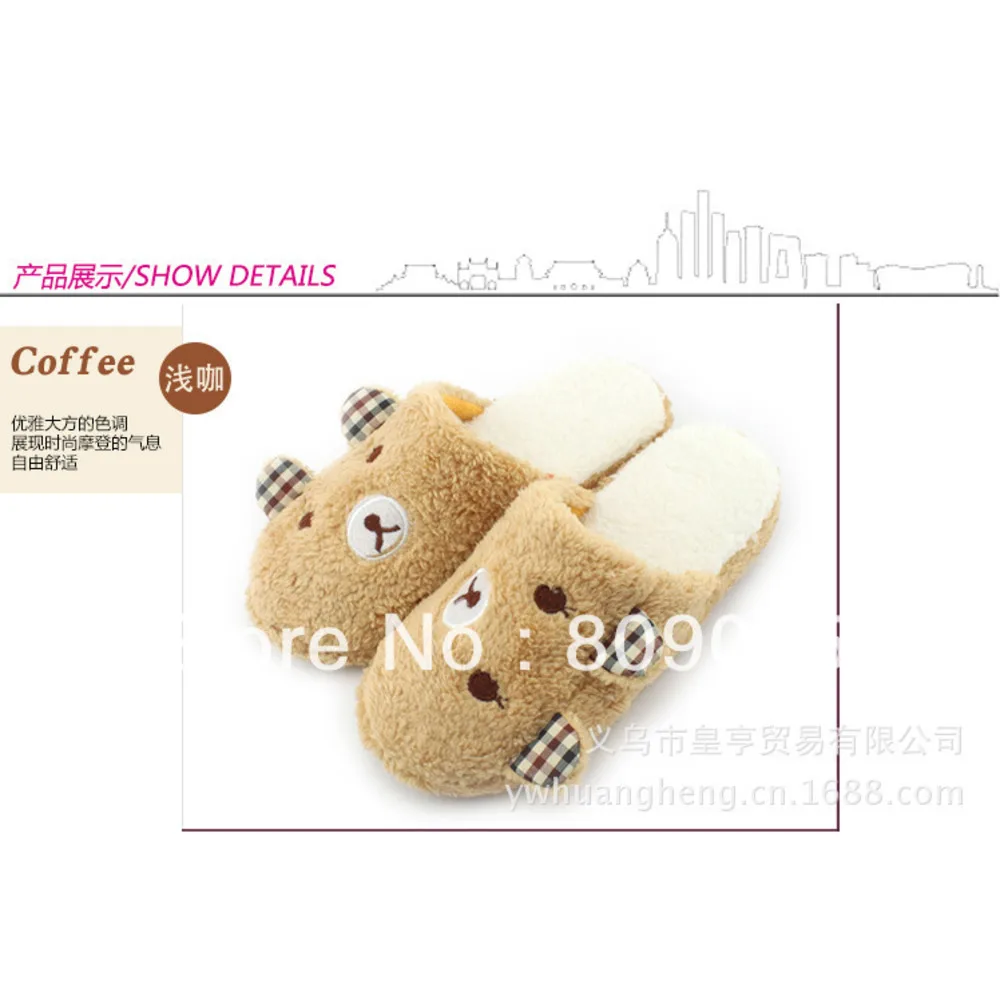 

Autumn winter shoes Home slippers winter slipper, fleece slipper long flush warming homing slippers, indoor shoes TX012-2pcs