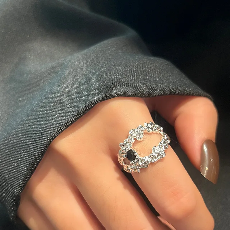 Регулируемое кольцо MEETSOFT для женщин регулируемое Ювелирное Украшение в