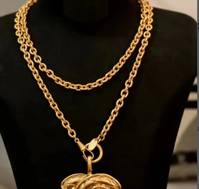 

Новинка 2023, длинное ожерелье с подвеской в средневековом стиле, можно сделать на поясную цепочку длиной 90 см