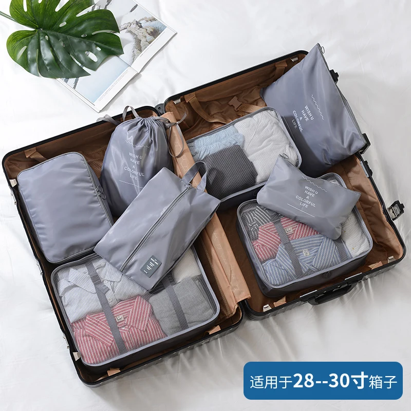 

Large Clothes Storage Bag Set Foldable Travel Luggage Multifunctional Storage Bag Mesh Bag Organizador Household Items 50
