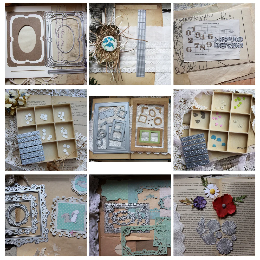 

Металлические пресс-формы для скрапбукинга, фотоальбома