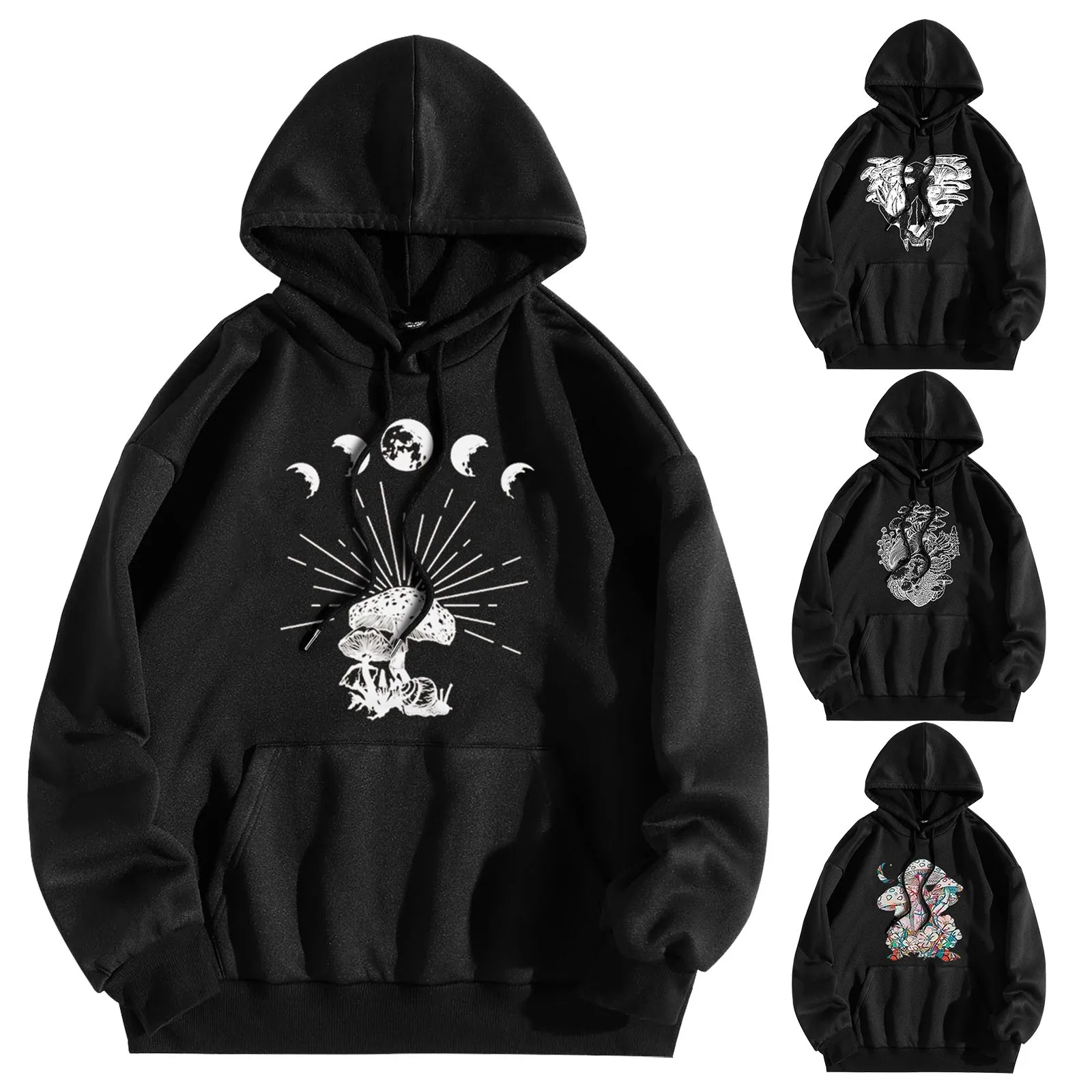 

Мужская Женская Мужская куртка с длинным рукавом и круглым вырезом