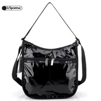 kawaii sanrio snoopy lesportsac womens cloth bag fashion casual cartoon print shoulder bag handbag tote bag crossbody bag