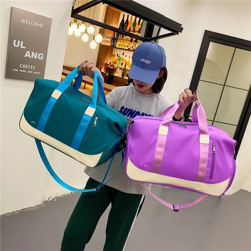 

Alo yoga Waterproof Sports Fitness Bag Adjustable Gym Yoga Bag Big Travel Duffle Handbag for Women Weekend Traveling bag