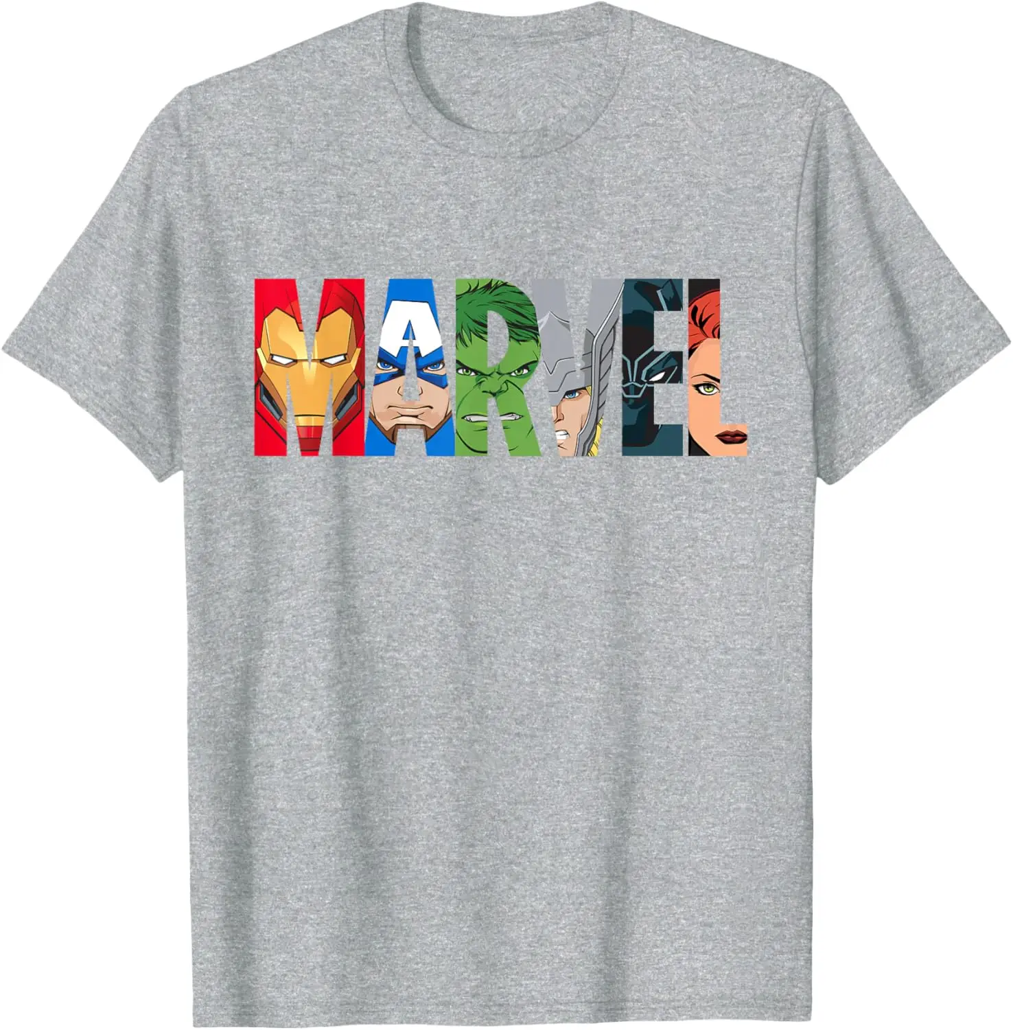 Футболка с логотипом Marvel мстители