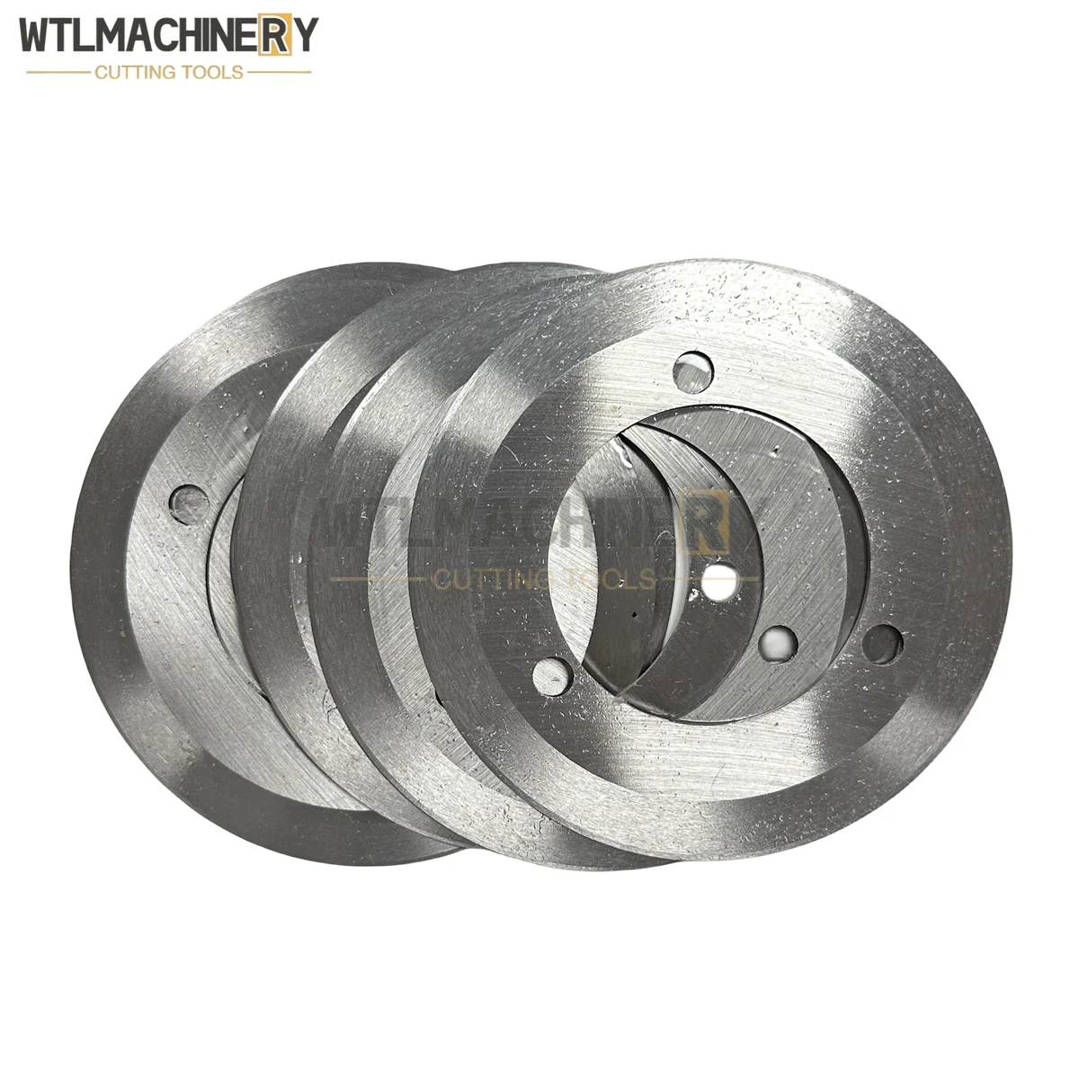 10 шт. скругленные лезвия двойная скошенная кромка и держатель OD:120 мм для нетканых