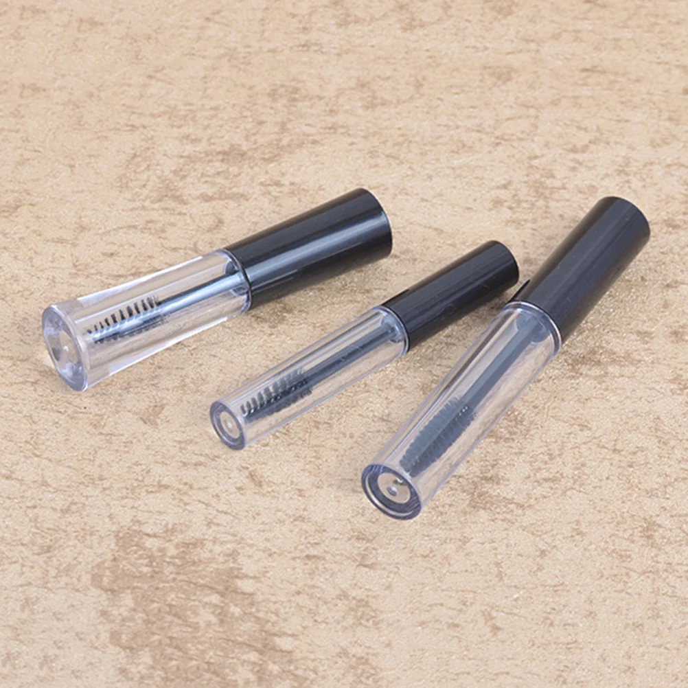 

Empty Tube Mascara Eyelash Bottle Eyelashes Containers Wand Bottles Brushtransparent Vial Nail Container Cream Clear Cap Black