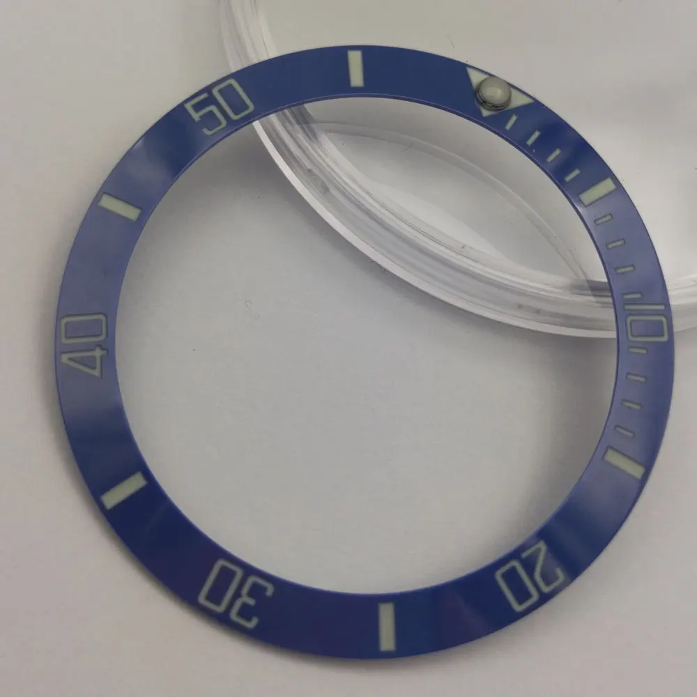 

Luminous 38mm Ceramic Watch Bezel Ring insert Fit 40mm Automatic Men Watch