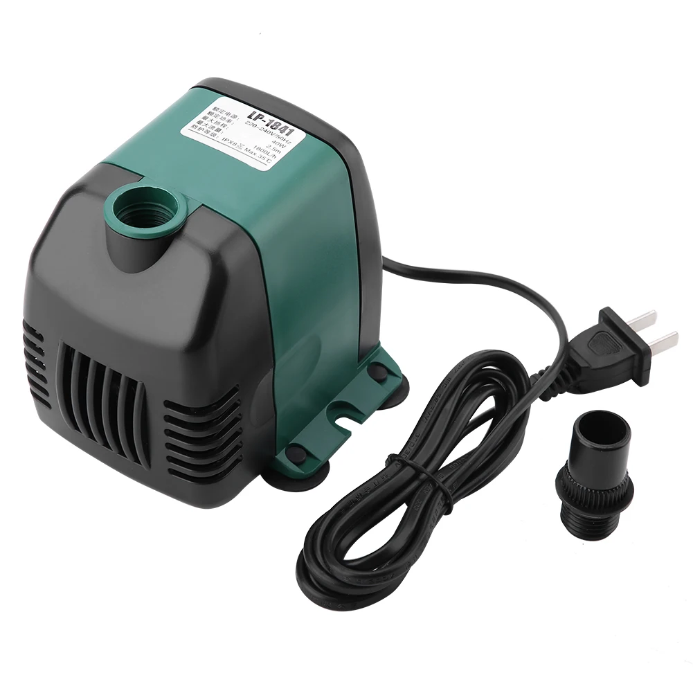 

Submersible Water Pump For Fish Tank Aquarium Chinese Plug 220-240V (LP-1841 40W) Fish