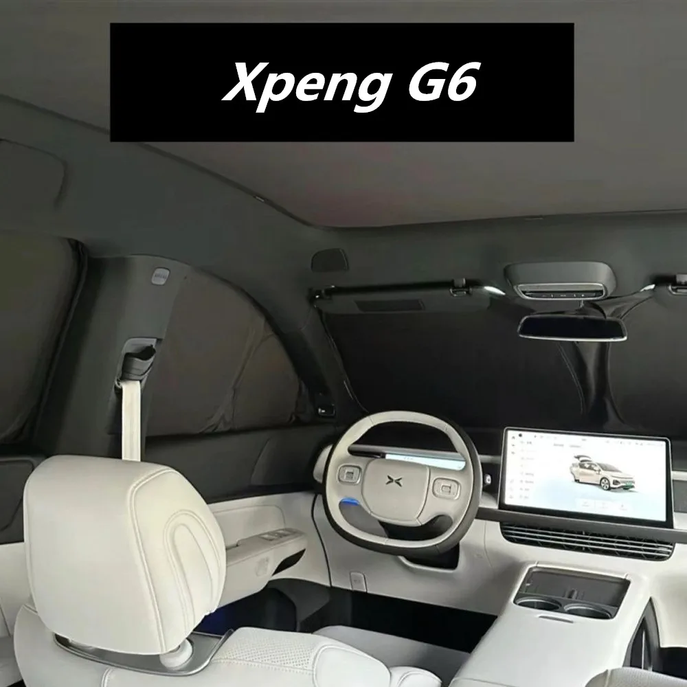 Для автомобильных окон Xpeng G6 интерьер автомобиля солнцезащитные оттенки