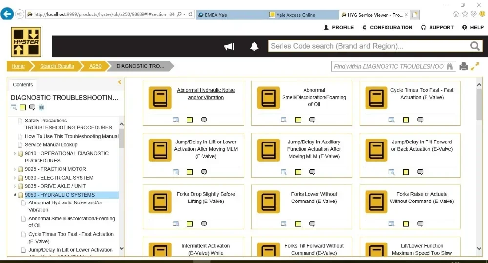 Фото Диагностический инструмент TruckEPC3 Hyster PC Service Tool (PCST) V5.10 + сервисный диагностический инструмент ONESOU + лицензия для нескольких ПК №2