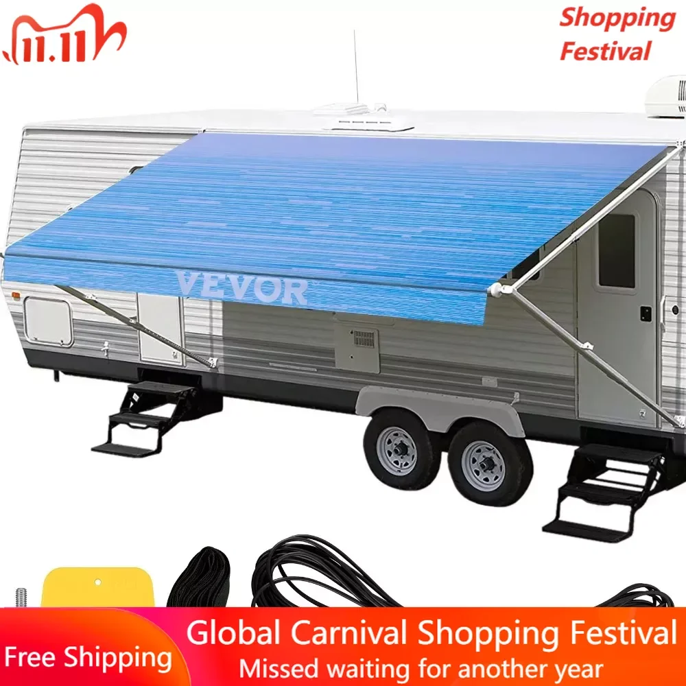

SUV Waterproof Outdoor Awnings for Gardens and Terraces Trailer Awning Canopy Patio Camping Car Awning Parasol Van Supplies Tent