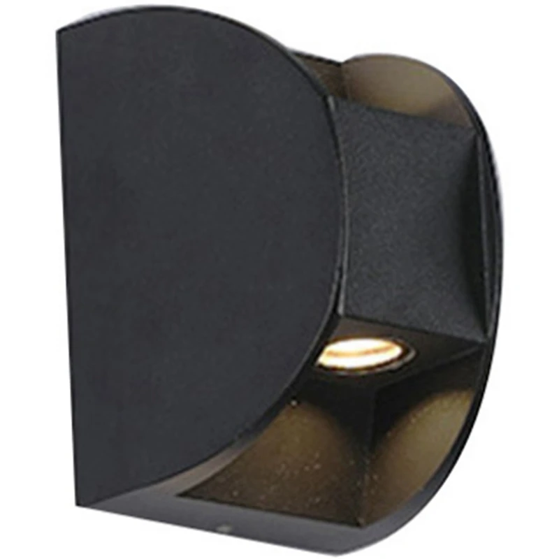 

Уличная настенная лампа с двойной головкой, водонепроницаемый светодиодный светильник для двора, шайба для балкона, светильник